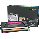 Lexmark Printers: High Yield Magenta Return Program Toner Cartridge Lexmark C736, X736, X738 (Yld 10k)