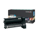 Lexmark Printers: High Yield Cyan Return Program Print Cartridge Lexmark C770n/ C772n/ X772e (Yld 10k)