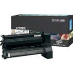 Lexmark Printers: Black Return Program Toner Cartridge Lexmark C770/C772 (yld 6k)
