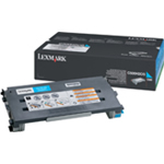 Lexmark Printers: High Yield Cyan Toner Cartridge Lexmark C500 (Yld 3k)
