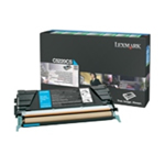 Lexmark Printers: Return Program Cyan Toner Cartridge Lexmark C522/ C524/ C530/ C532/ C534 (Yld 3k)