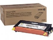 Xerox Printers: High Yield Yellow Print Cartridge Xerox Phaser 6280 (Yld 5.9k)