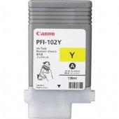 Canon Printers: (0898B001AA) Yellow Black Ink Cartridge PFI-102 IPF 500/ 600/ 700m (Yld 130ml)