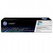 HP Printers: HP 126A Cyan Toner HP Color LJ CP1025NW (Yld 1k)
